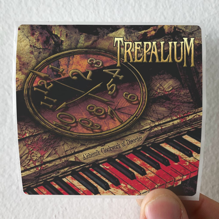 Trepalium Alchemik Clockwork Of Disorder Album Cover Sticker