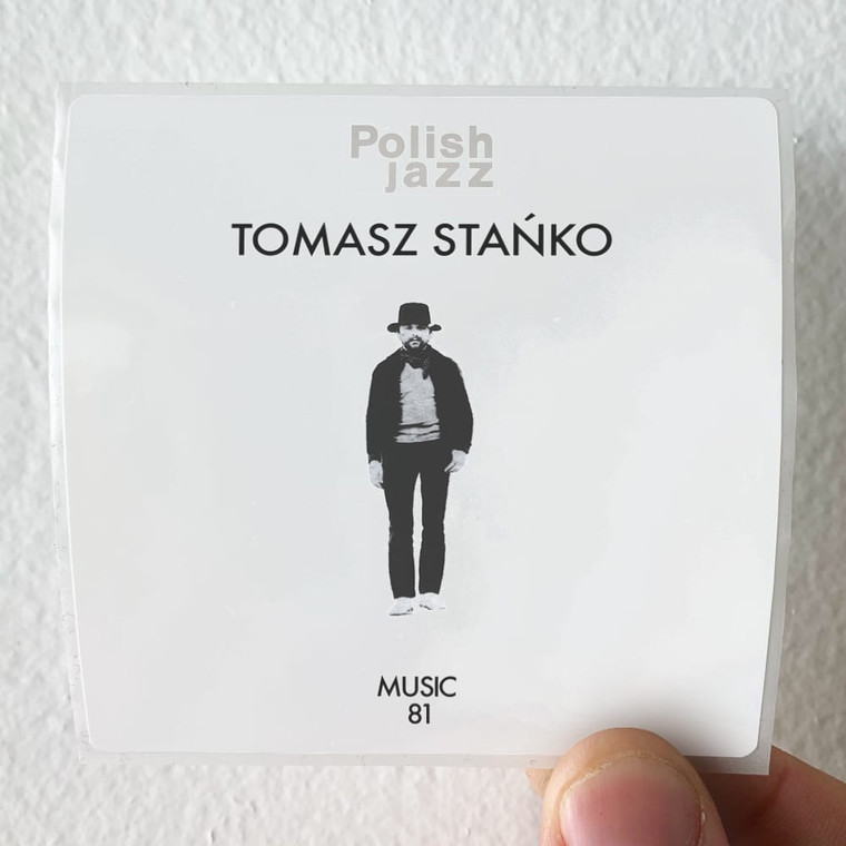 Tomasz Stanko Music 81 Album Cover Sticker