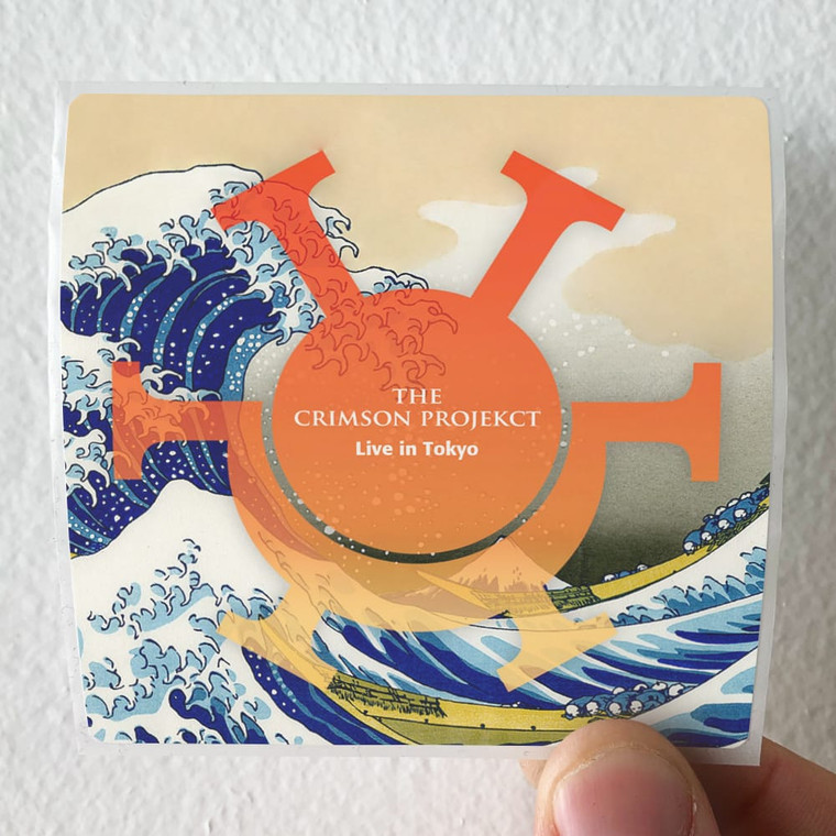 The Crimson ProjeKCt Live In Tokyo Album Cover Sticker