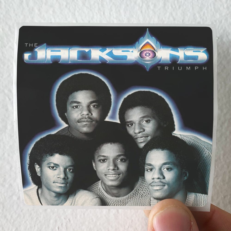 The Jacksons Triumph 1 Album Cover Sticker
