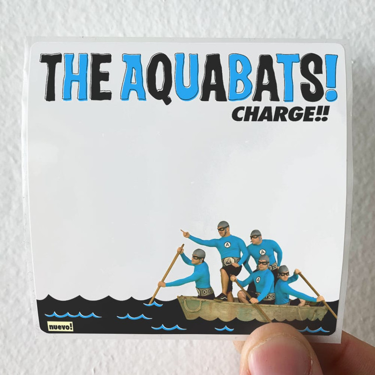 The Aquabats Charge Album Cover Sticker