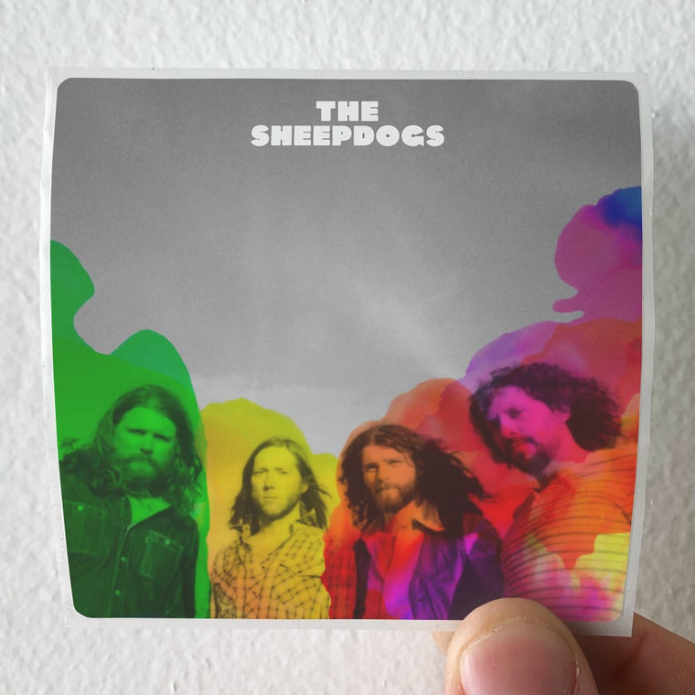 The Sheepdogs The Sheepdogs Album Cover Sticker The Sheepdogs The Sheepdogs Album Cover Sticker