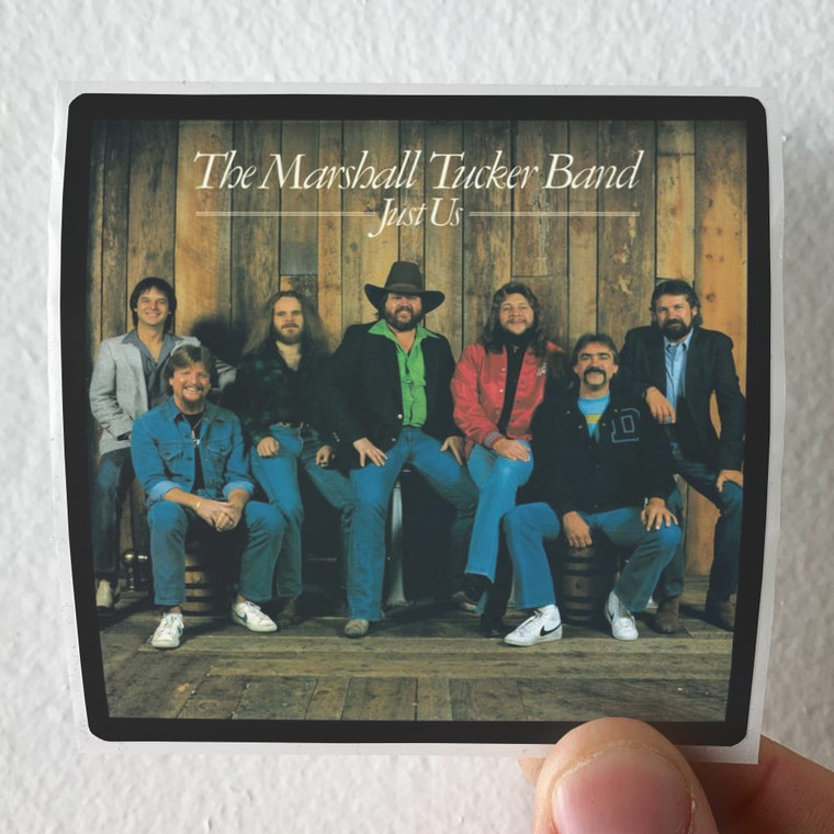 The Marshall Tucker Band Just Us Album Cover Sticker