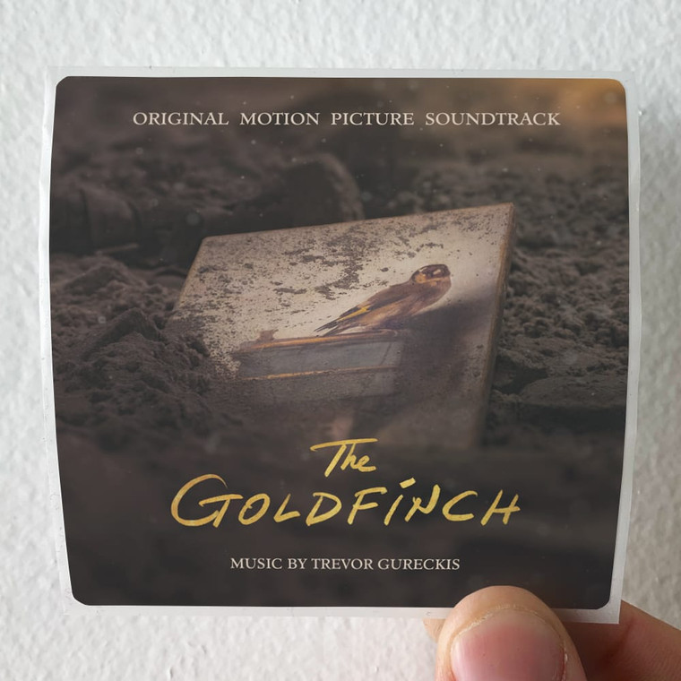 Trevor Gureckis The Goldfinch Album Cover Sticker