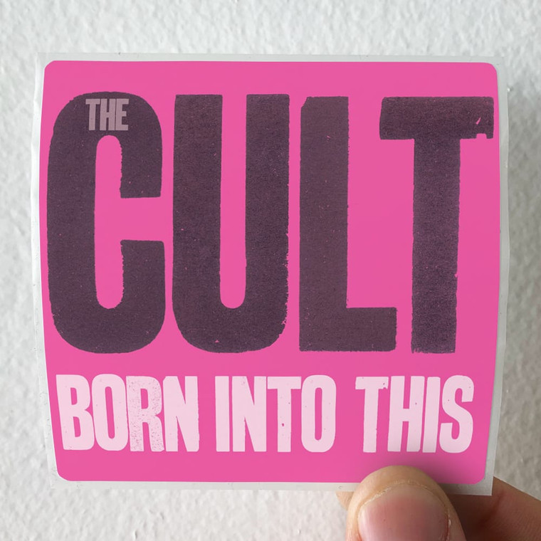 The Cult Born Into This 2 Album Cover Sticker