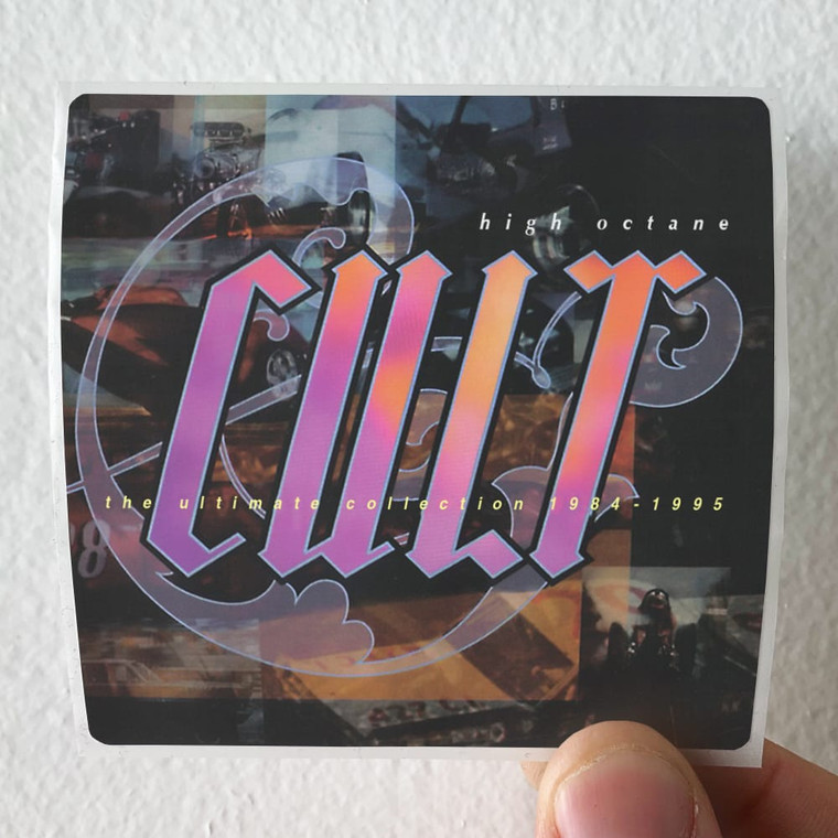 The Cult High Octane Cult Album Cover Sticker