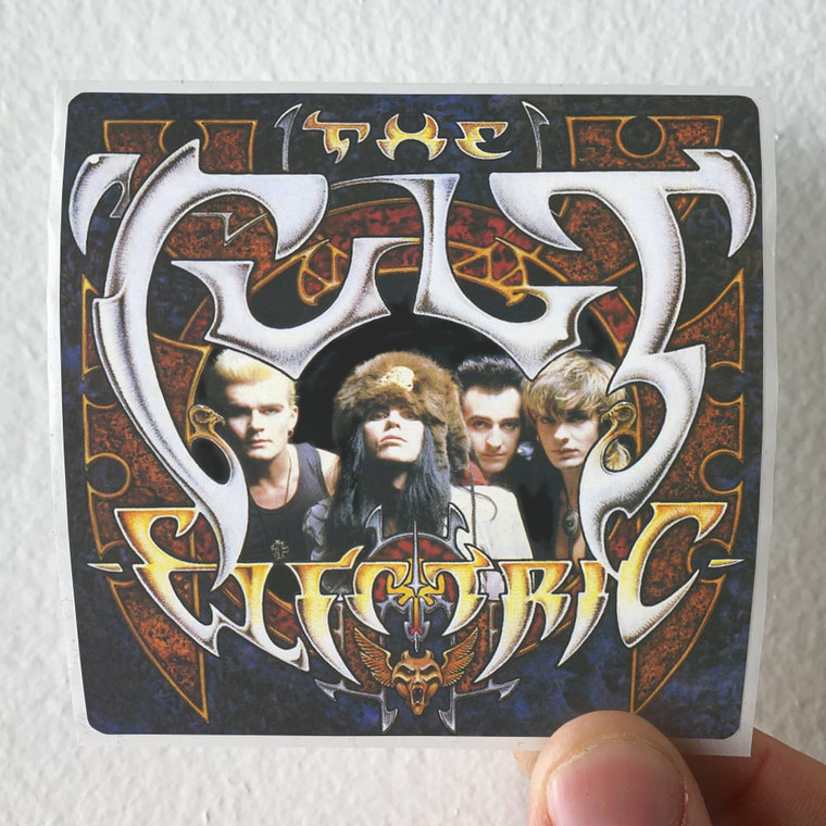 The Cult Electric 2 Album Cover Sticker