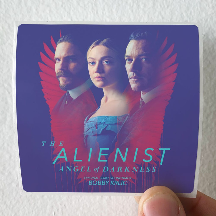 The Haxan Cloak The Alienist Angel Of Darkness Album Cover Sticker