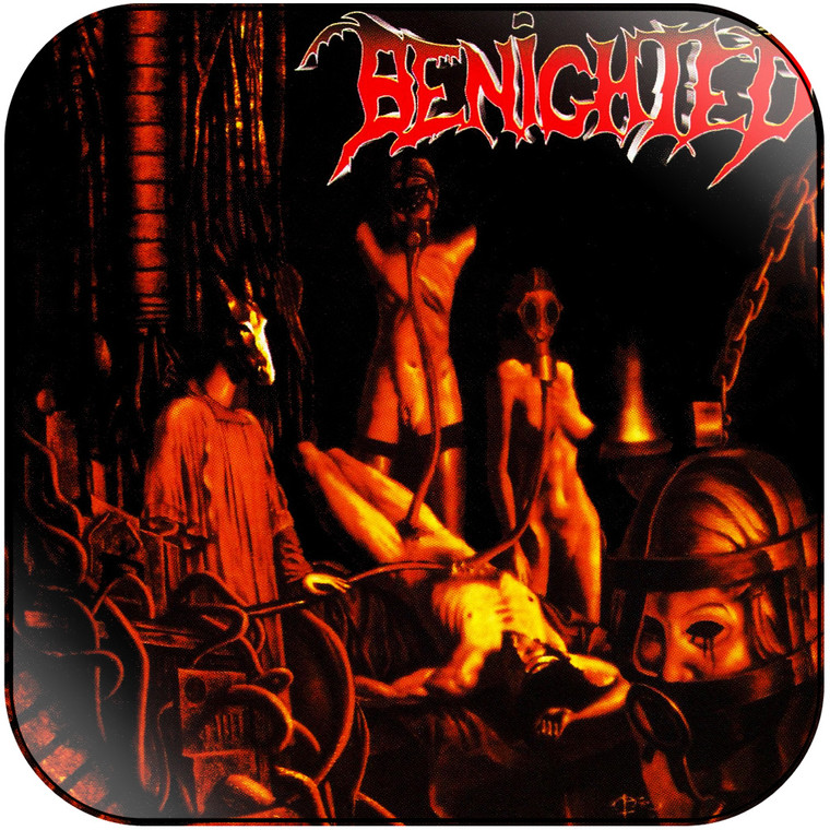 Benighted Sidewalk Talk Album Cover Sticker Album Cover Sticker