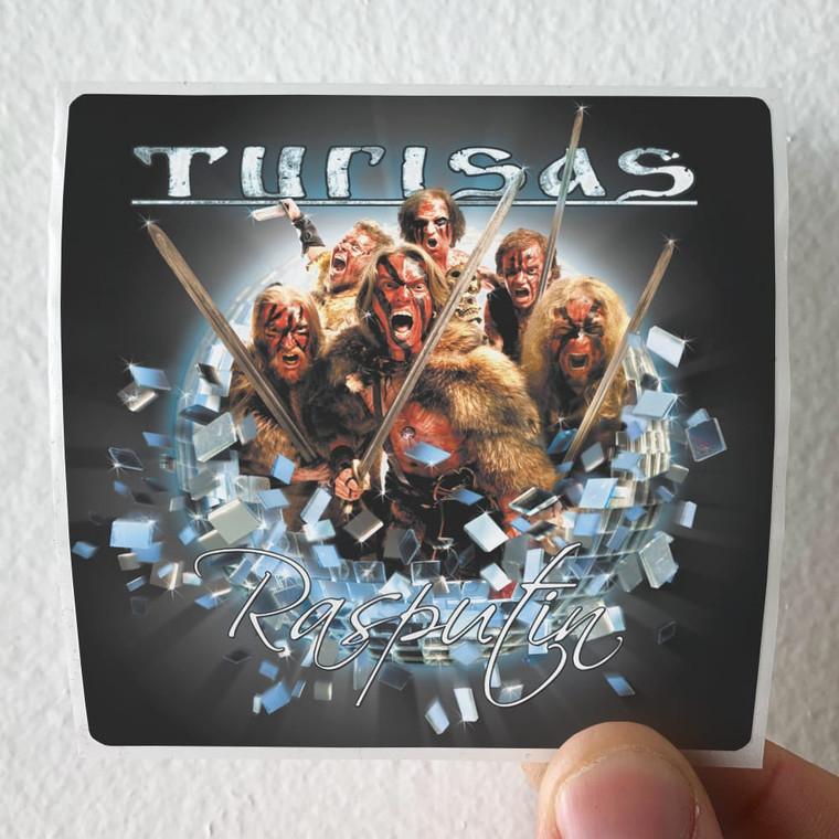 Turisas Rasputin Album Cover Sticker