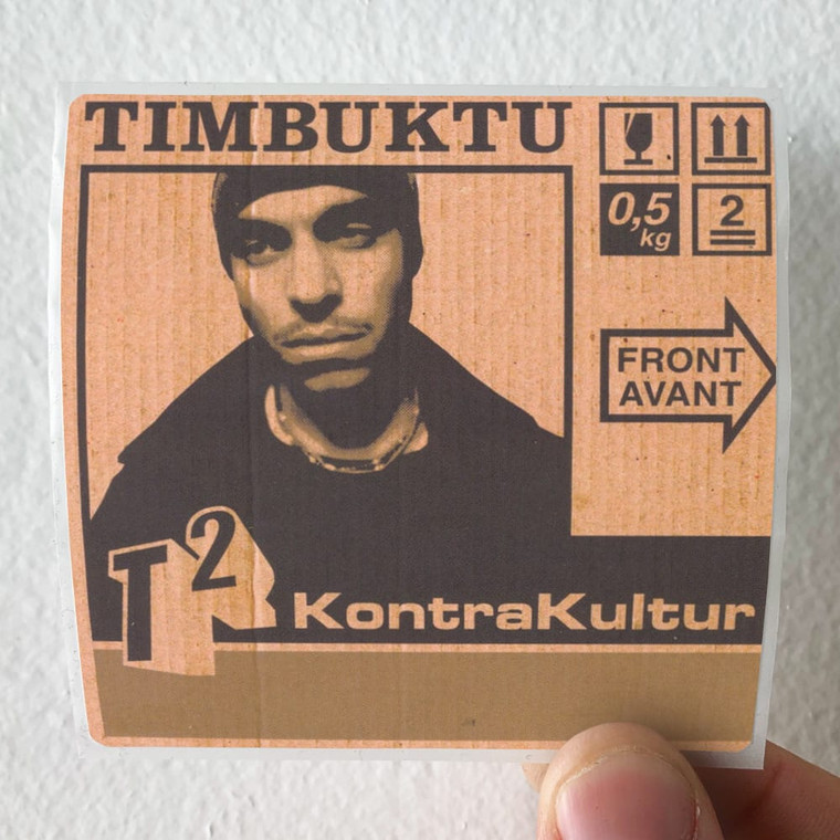 Timbuktu T2 Kontrakultur Album Cover Sticker