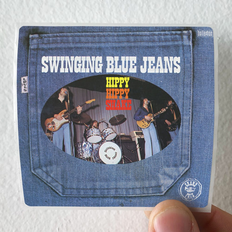 The Swinging Blue Jeans Hippy Hippy Shake Album Cover Sticker