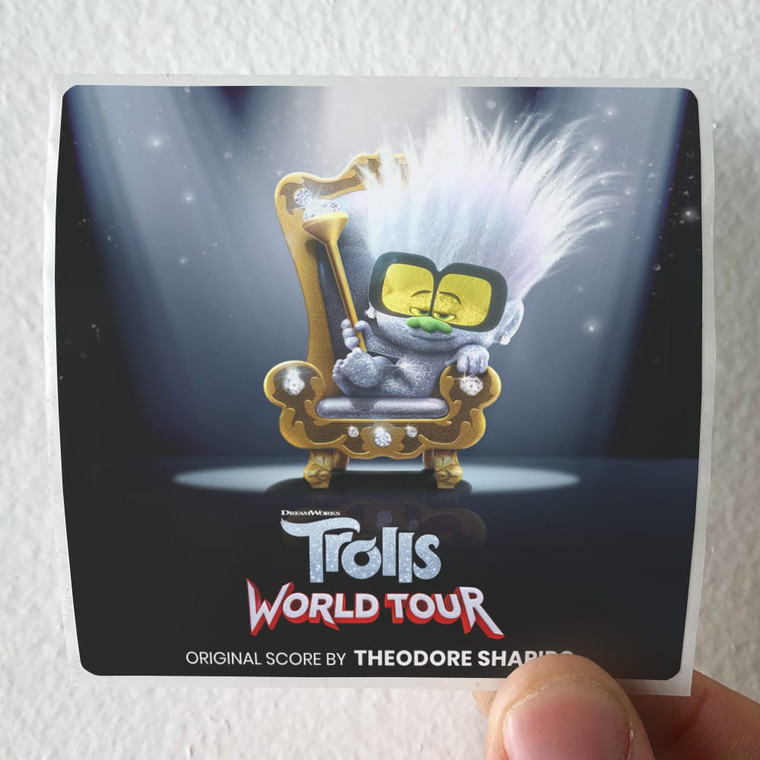 Theodore Shapiro Trolls World Tour Original Score Album Cover Sticker