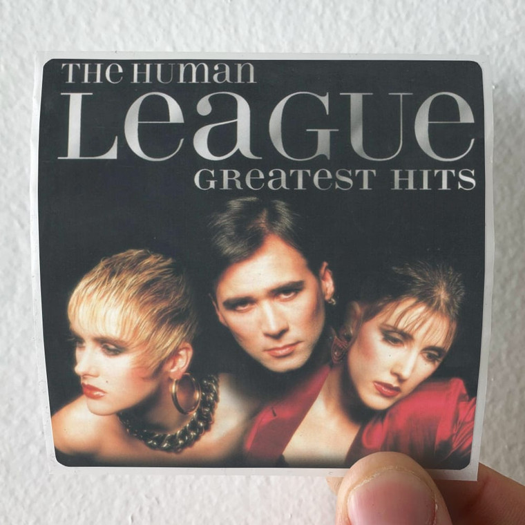 The Human League Greatest Hits Album Cover Sticker