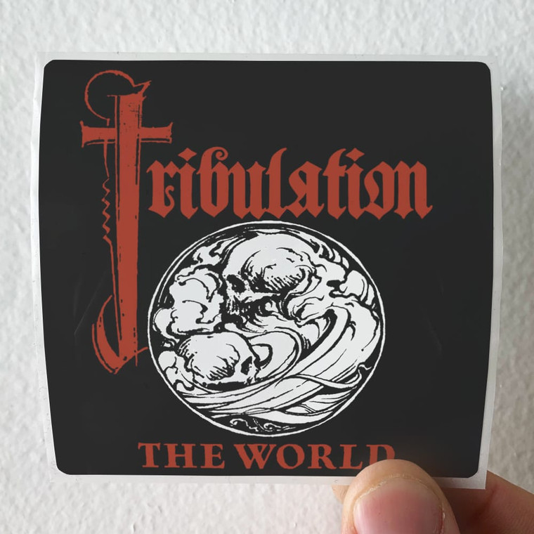 Tribulation The World Album Cover Sticker