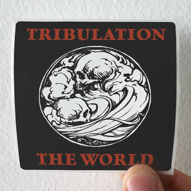 Tribulation The World 1 Album Cover Sticker