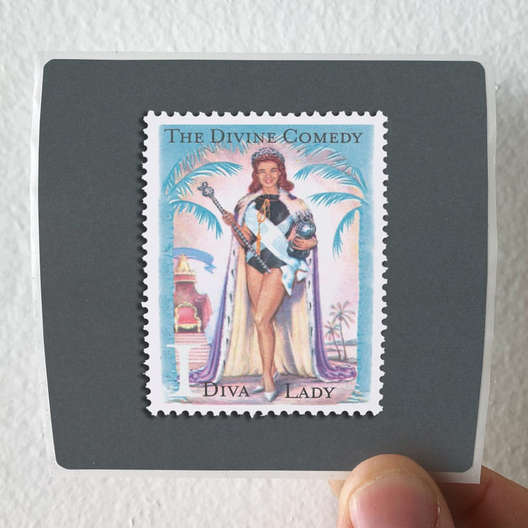 The Divine Comedy Diva Lady Album Cover Sticker