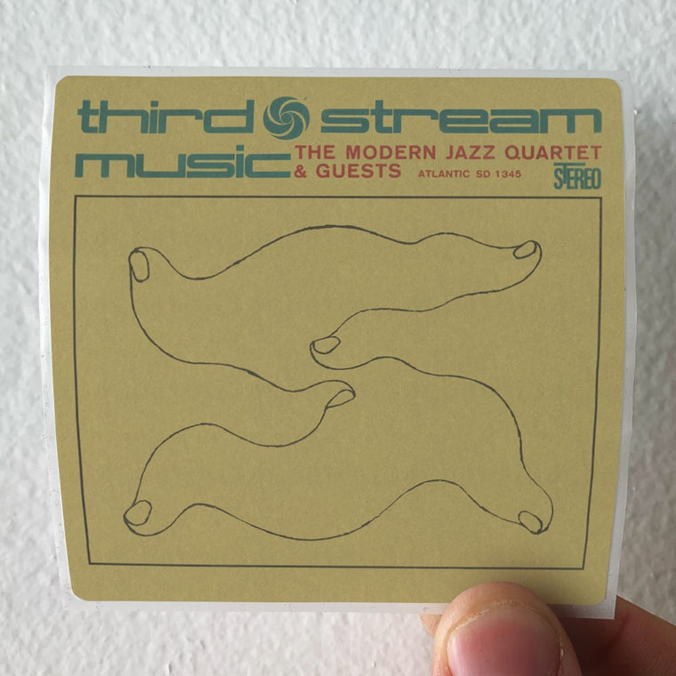 The Modern Jazz Quartet Third Stream Music Album Cover Sticker