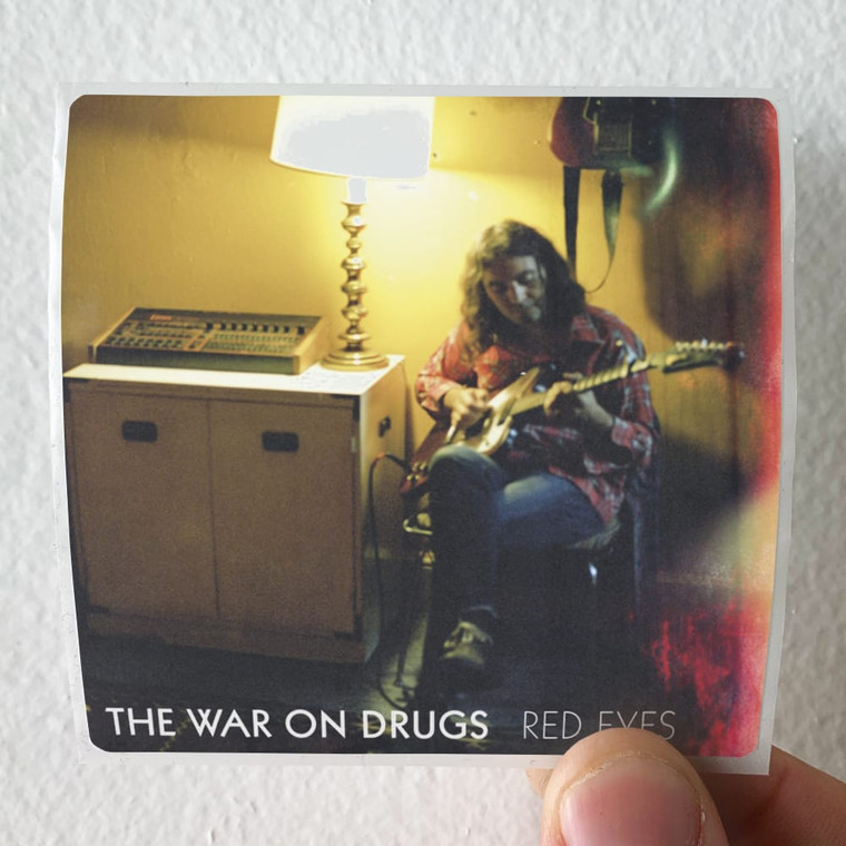 The War on Drugs Red Eyes Album Cover Sticker