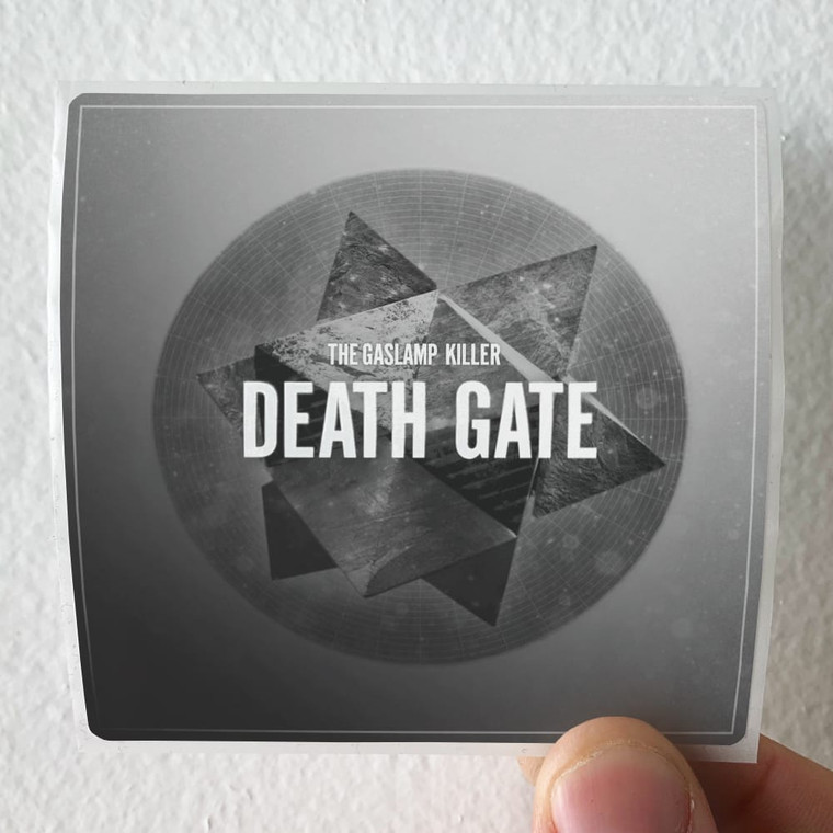 The Gaslamp Killer Death Gate Album Cover Sticker
