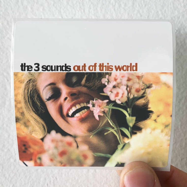 The Three Sounds Out Of This World Album Cover Sticker