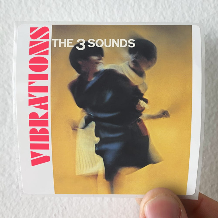 The Three Sounds Vibrations Album Cover Sticker