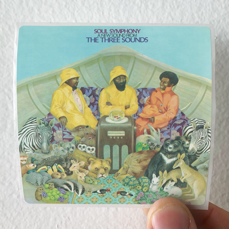 The Three Sounds Soul Symphony Album Cover Sticker