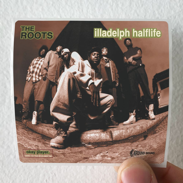 The Roots Illadelph Halflife Album Cover Sticker