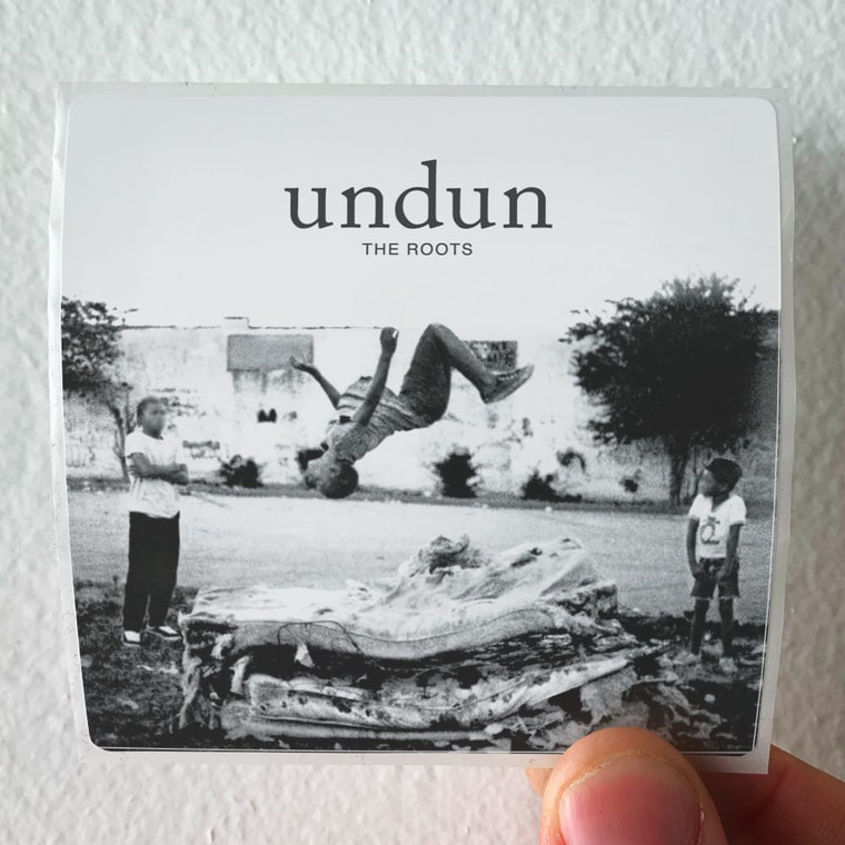 The Roots Undun Album Cover Sticker