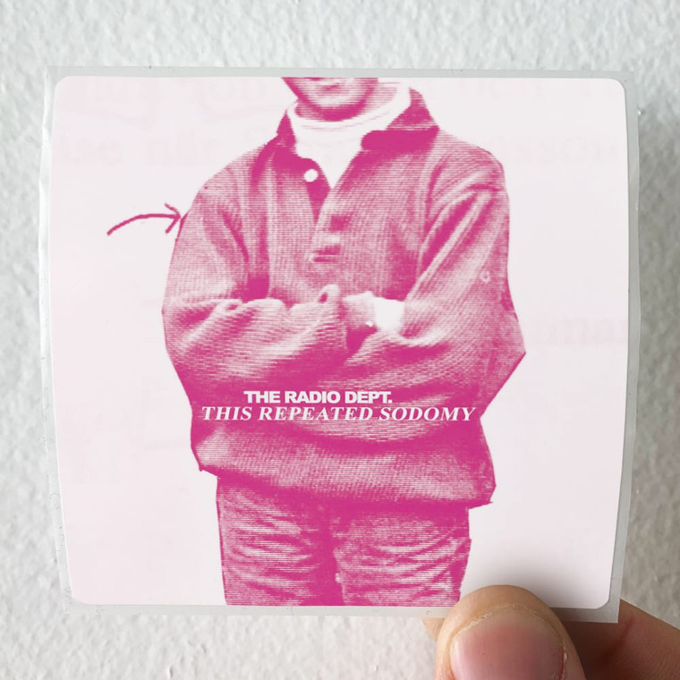 The Radio Dept This Repeated Sodomy Album Cover Sticker