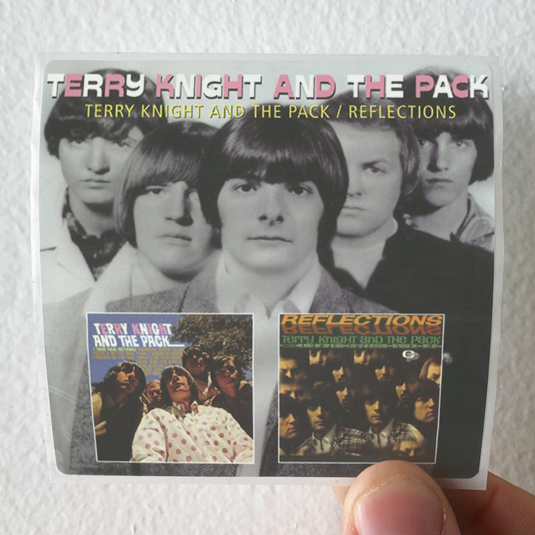 Terry Knight and The Pack Terry Knight And The Pack Reflections Album Cover Sticker