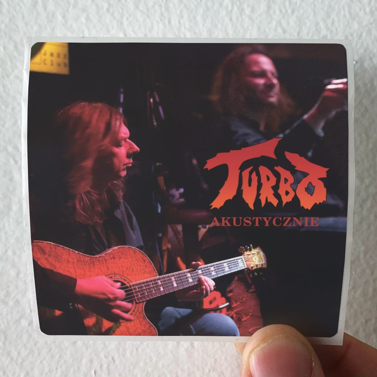 Turbo Akustycznie Album Cover Sticker Turbo Akustycznie Album Cover Sticker