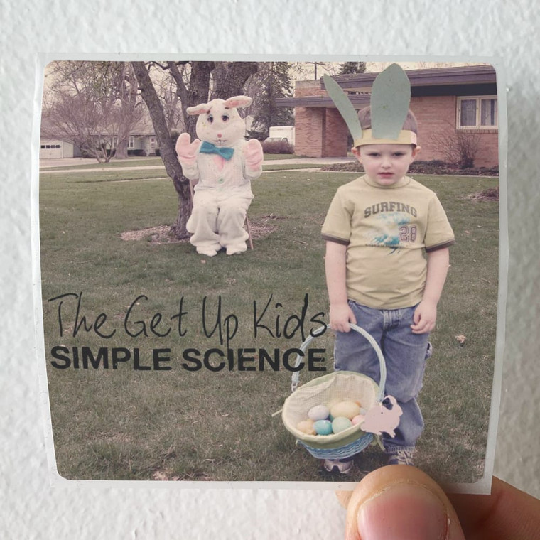 The Get Up Kids Simple Science Album Cover Sticker The Get Up Kids Simple Science Album Cover Sticker