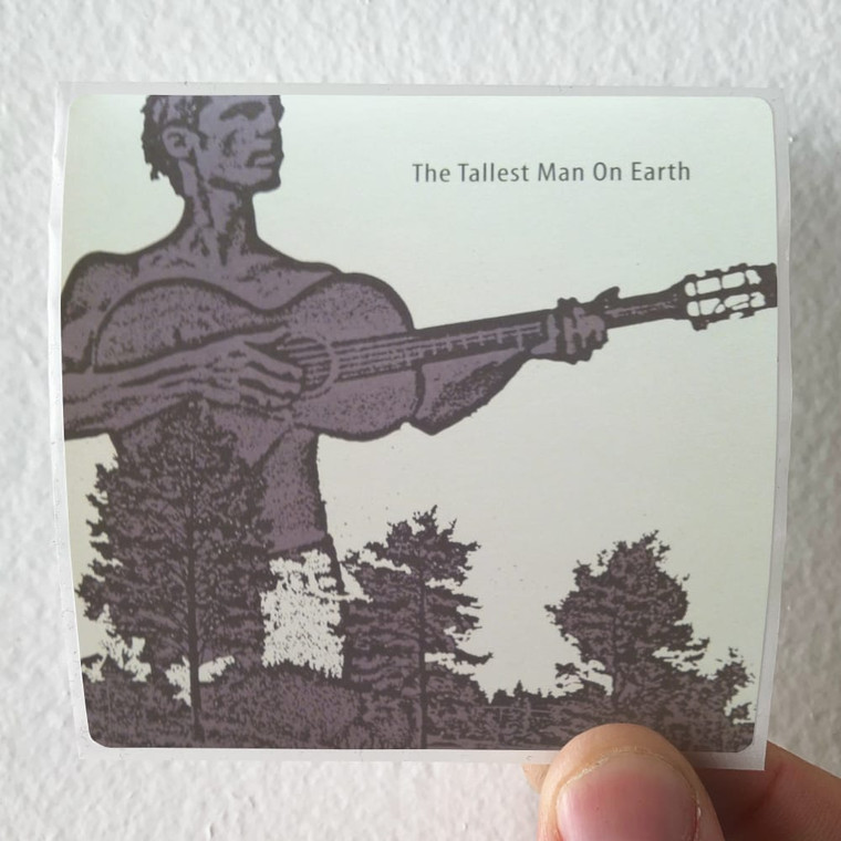 The Tallest Man on Earth The Tallest Man On Earth Album Cover Sticker