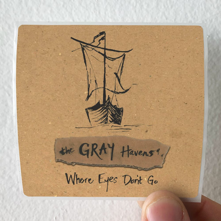 The Gray Havens Where Eyes Dont Go Instrumentals Album Cover Sticker