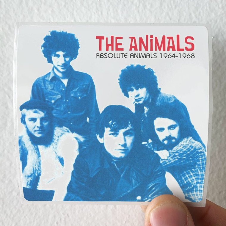 The Animals Absolute Animals 1964 1968 Album Cover Sticker