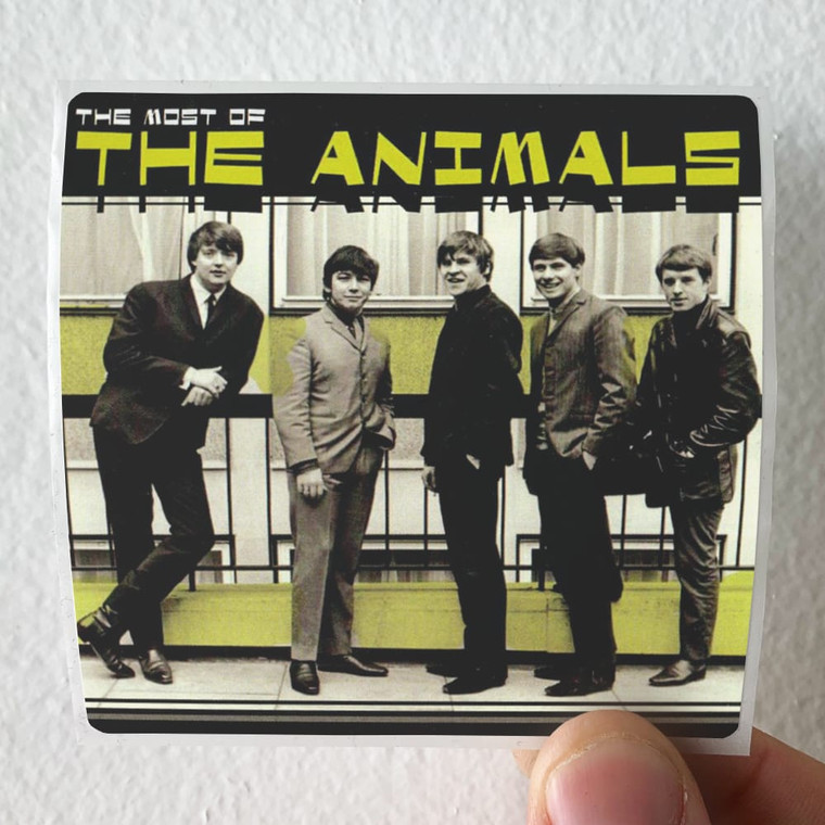 The Animals The Most Of The Animals 1 Album Cover Sticker