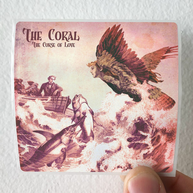 The Coral The Curse Of Love Album Cover Sticker