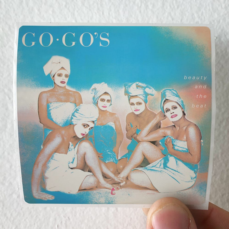 The Go-Gos Beauty And The Beat Album Cover Sticker