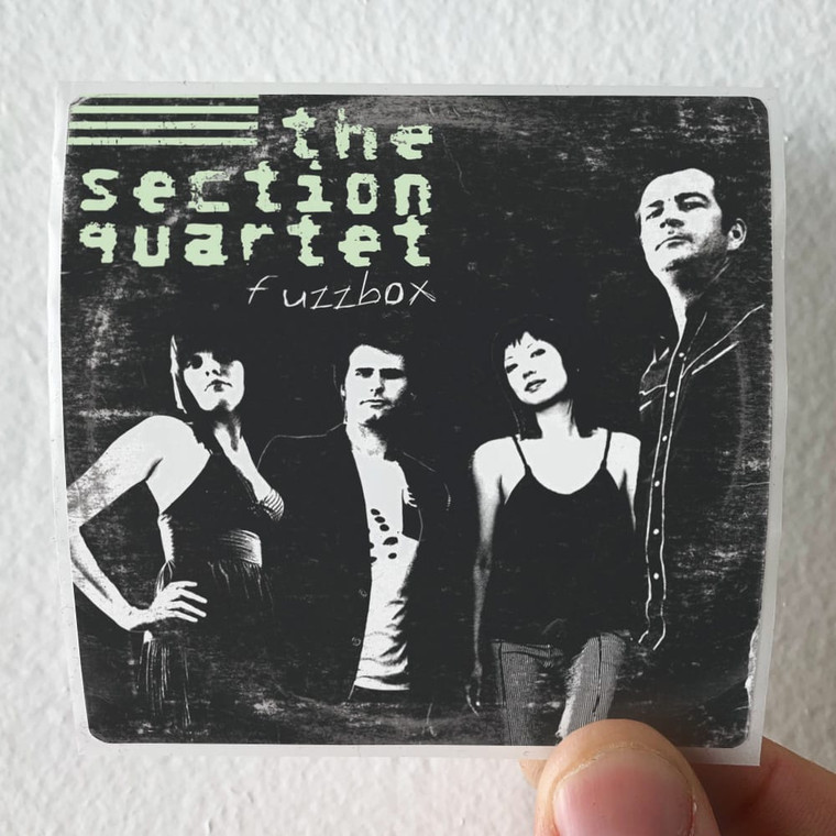 The Section Quartet Fuzzbox Album Cover Sticker