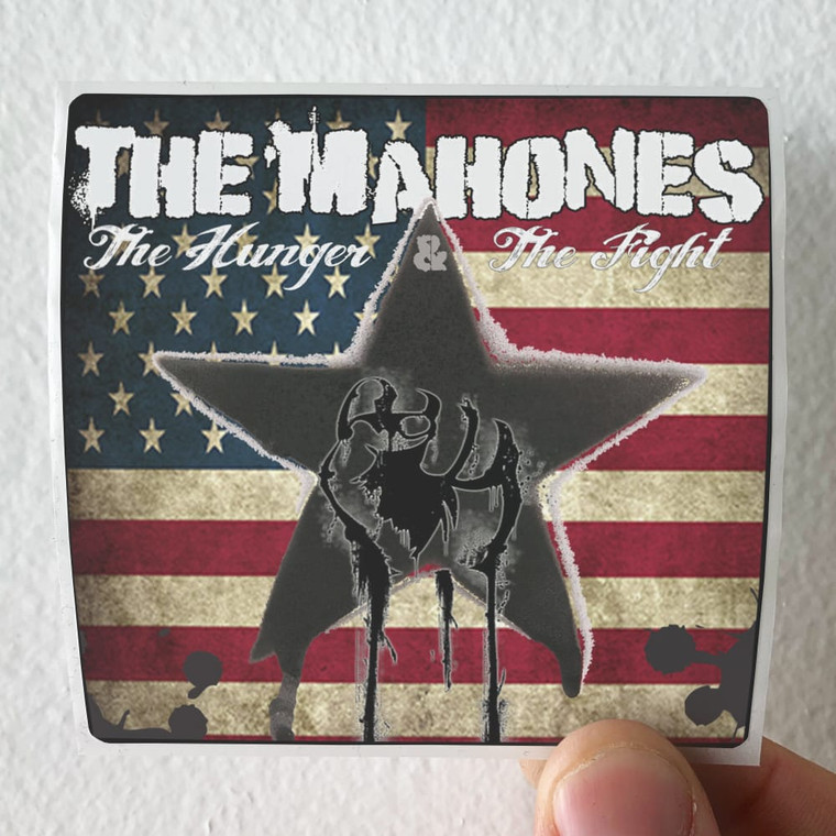 The Mahones The Hunger The Fight Part Two Album Cover Sticker