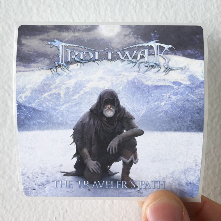 TrollWar The Travelers Path Album Cover Sticker