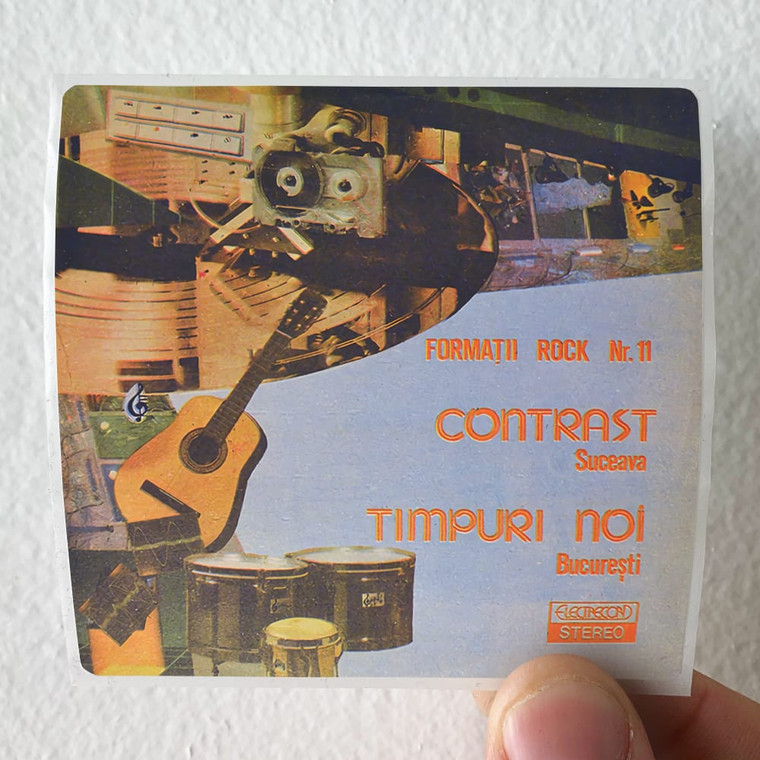 Timpuri noi Formaii Rock Nr 11 Album Cover Sticker Timpuri noi Formaii Rock Nr 11 Album Cover Sticker