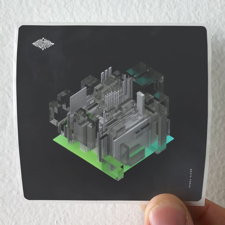 The Algorithm Brute Force Album Cover Sticker