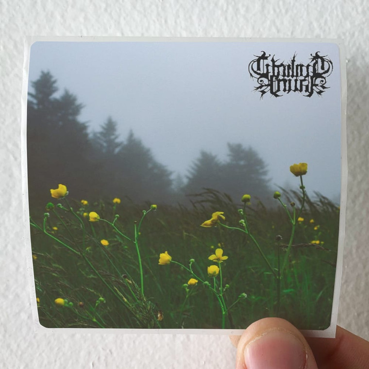 Twilight Fauna Where Birds Sing My Name Album Cover Sticker