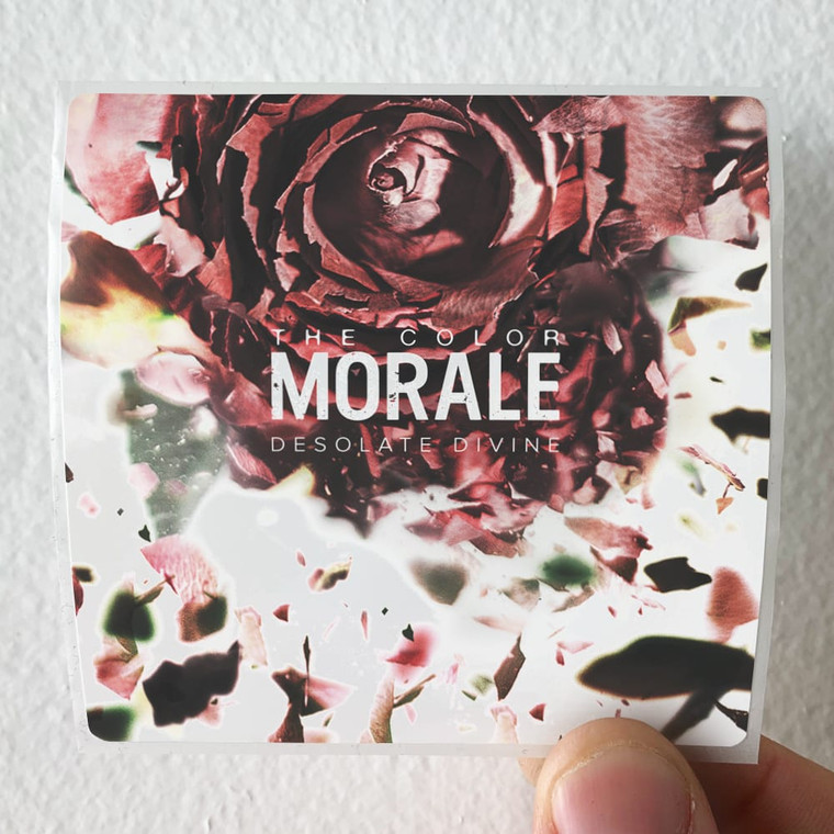The Color Morale Desolate Divine Album Cover Sticker