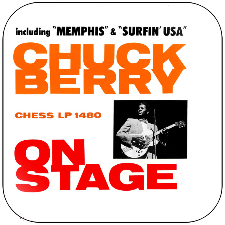 Chuck Berry Rock It Album Cover Sticker Album Cover Sticker