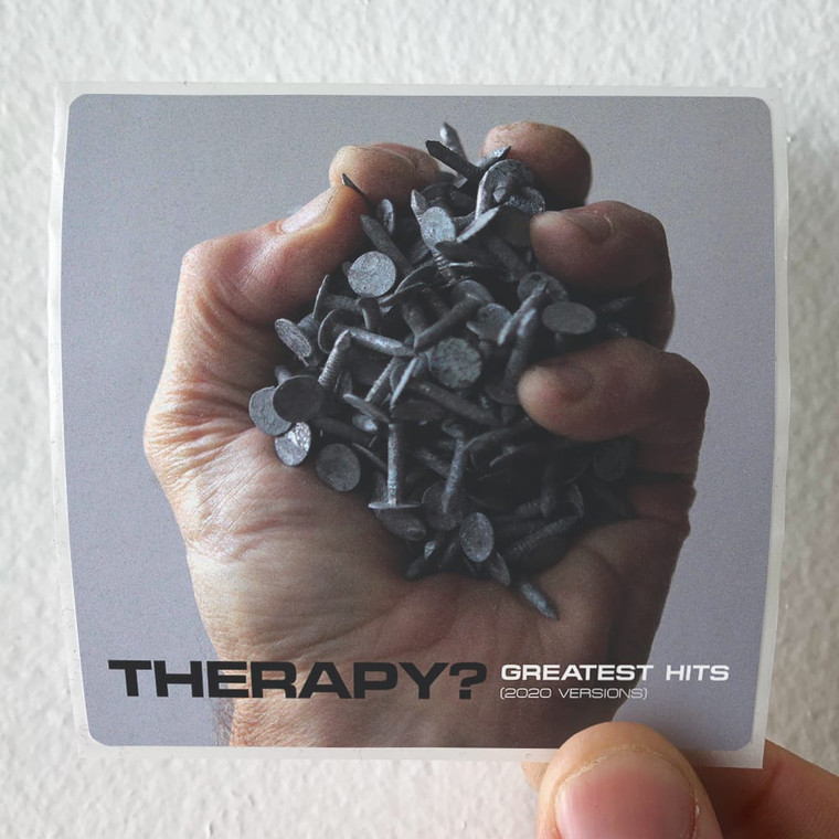 Therapy_ Greatest Hits 2020 Versions Album Cover Sticker