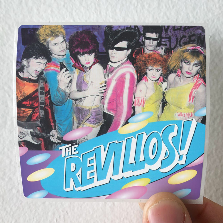 The Revillos From The Freezer Album Cover Sticker