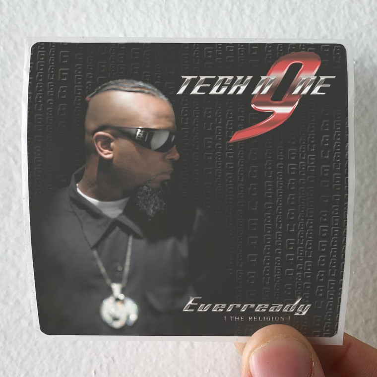 Tech N9ne Everready The Religion Album Cover Sticker